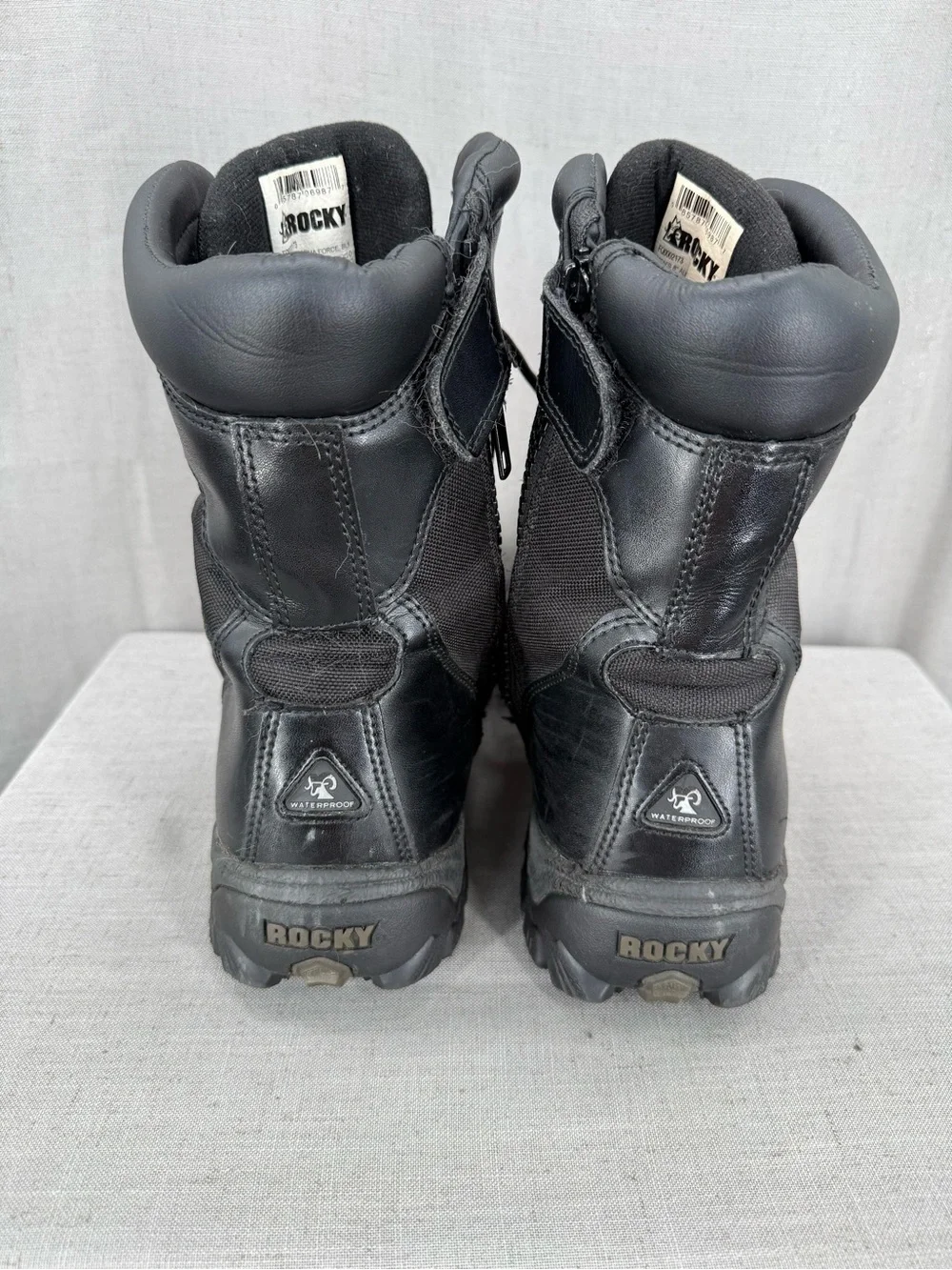 Rocky Alpha Force Zipper Waterproof Public Service Boot FQ0002173 Sz 8